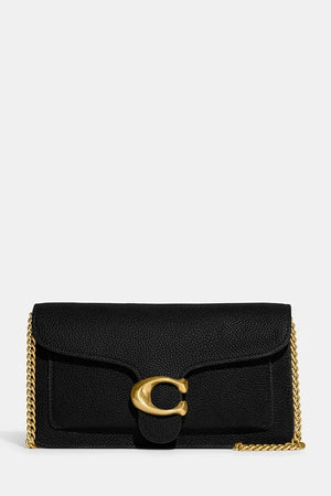 Bolso de piel Coach Tabby Chain Clutch