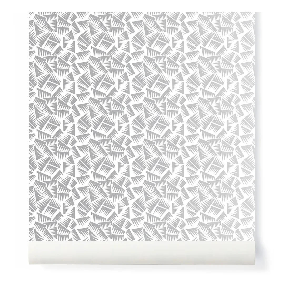 La Chance - Papel pintado Jer, Jacques Emile Ruhlmann, 2016 | Gris