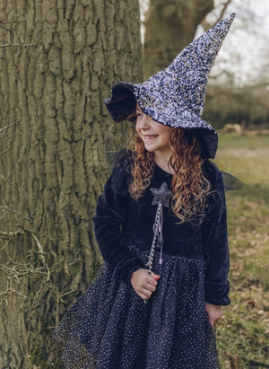 Rockahula Kids - Pullu Cadı Şapkası | Siyah