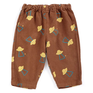 Bobo Choses - Tencel kloş pantolon | Kahverengi