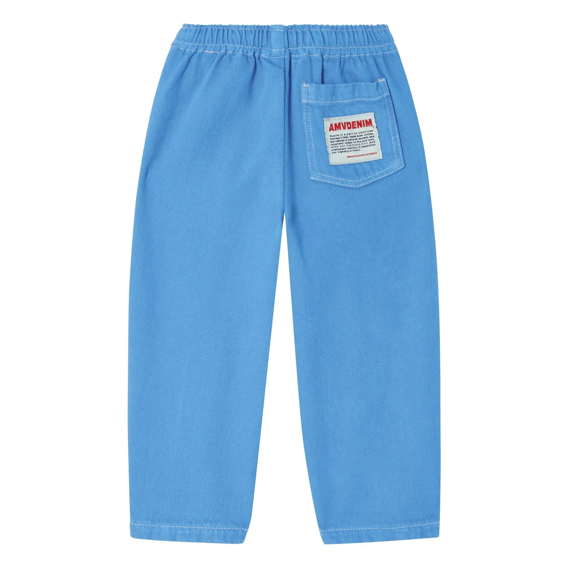 American Vintage - Pantalón vaquero de algodón orgánico Pusway | Azul