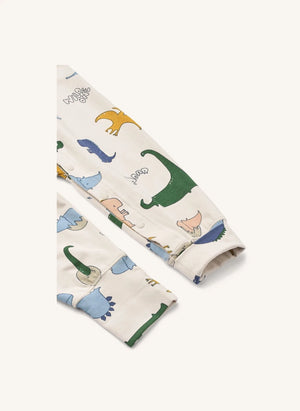 Liewood - Pijama Birk Dinosaurios Algodón Orgánico | Arena