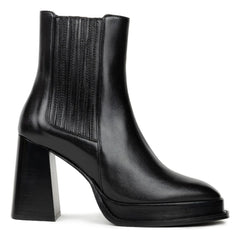 Bobbies - Deva Botas Piel de cordero | Negro
