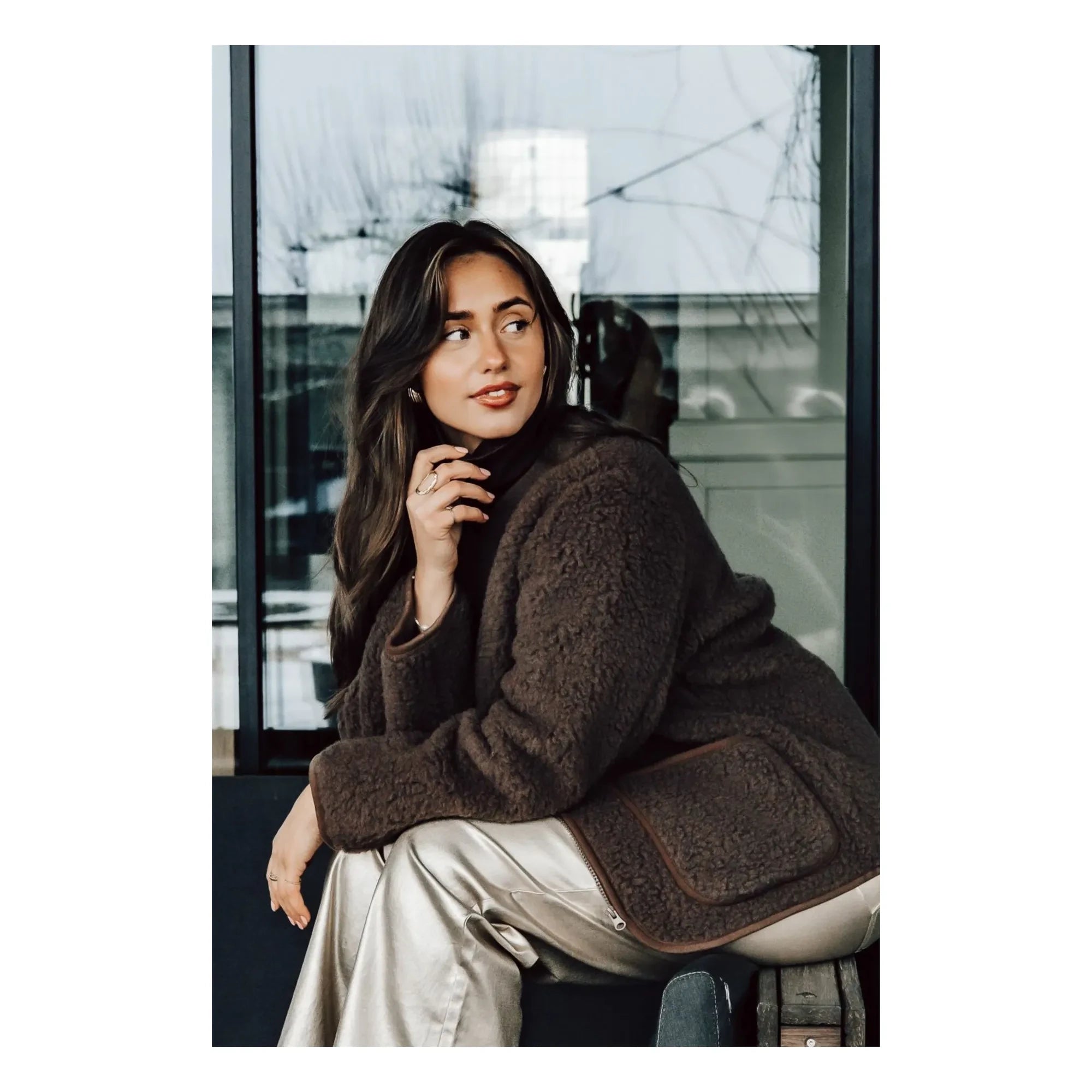 Alwero - Chaqueta Koru - Colección Adultos | Chocolate