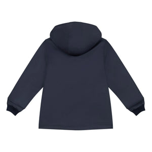 Petit Bateau - Chaqueta impermeable icónica de fibra reciclada | Azul marino