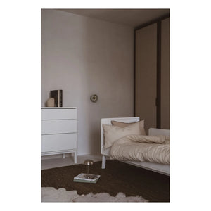 Quax - Colchón de cuna Ashi 70x140 cm | Crema