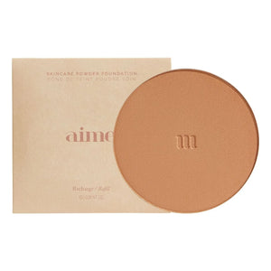 AIME - Base de maquillaje en polvo SPF+30 Recambio - 7g | Oscuro