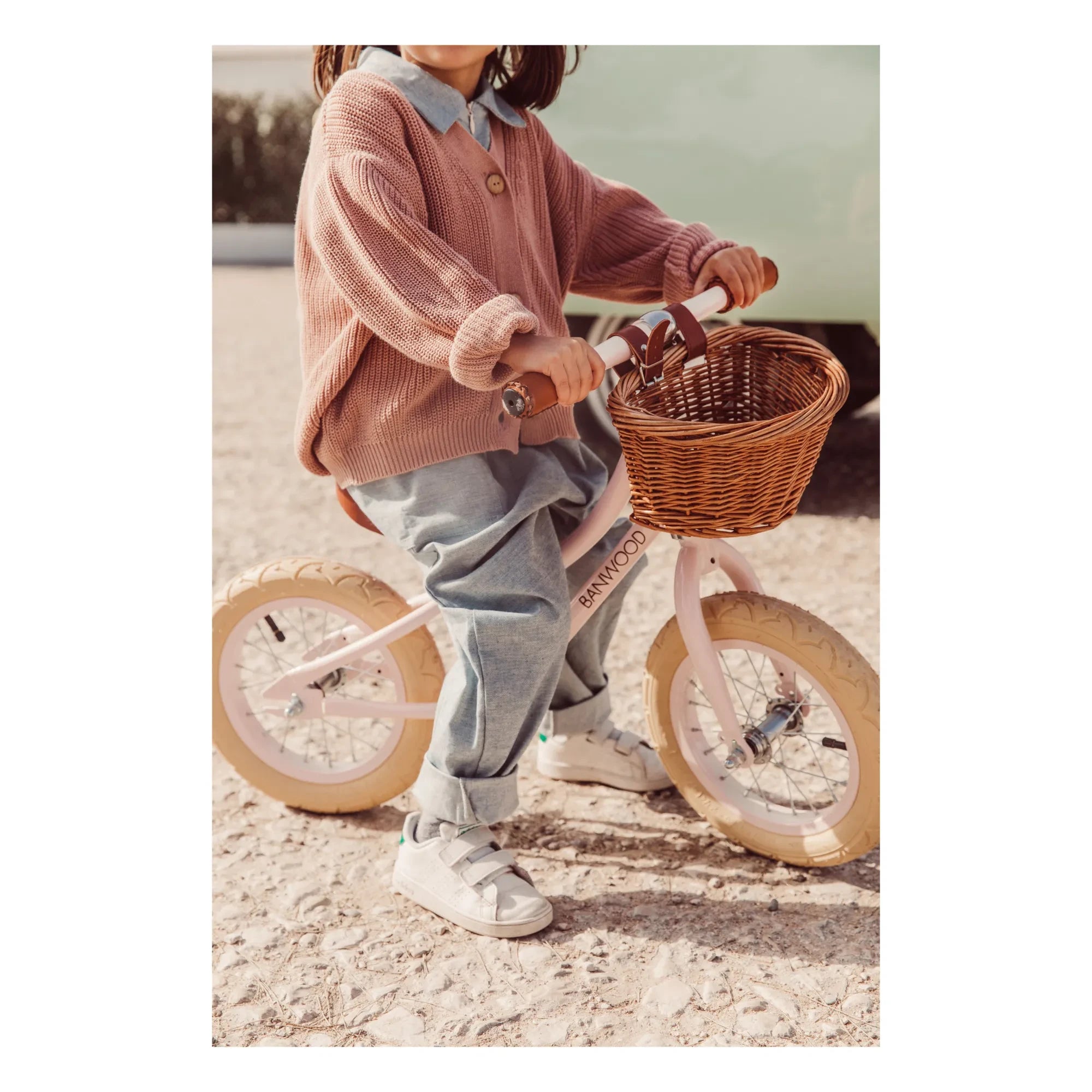 Banwood - Bicicleta sin pedales Go First 12" | Rosa