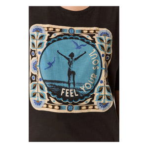 Leon & Harper - Camiseta Soul de algodón orgánico | Negro