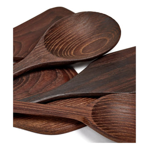 Serax - Utensilios de Cocina de Madera Maciza - Juego de 5 piezas