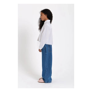 Smallable Kid - Camisa corta Clara | Blanco
