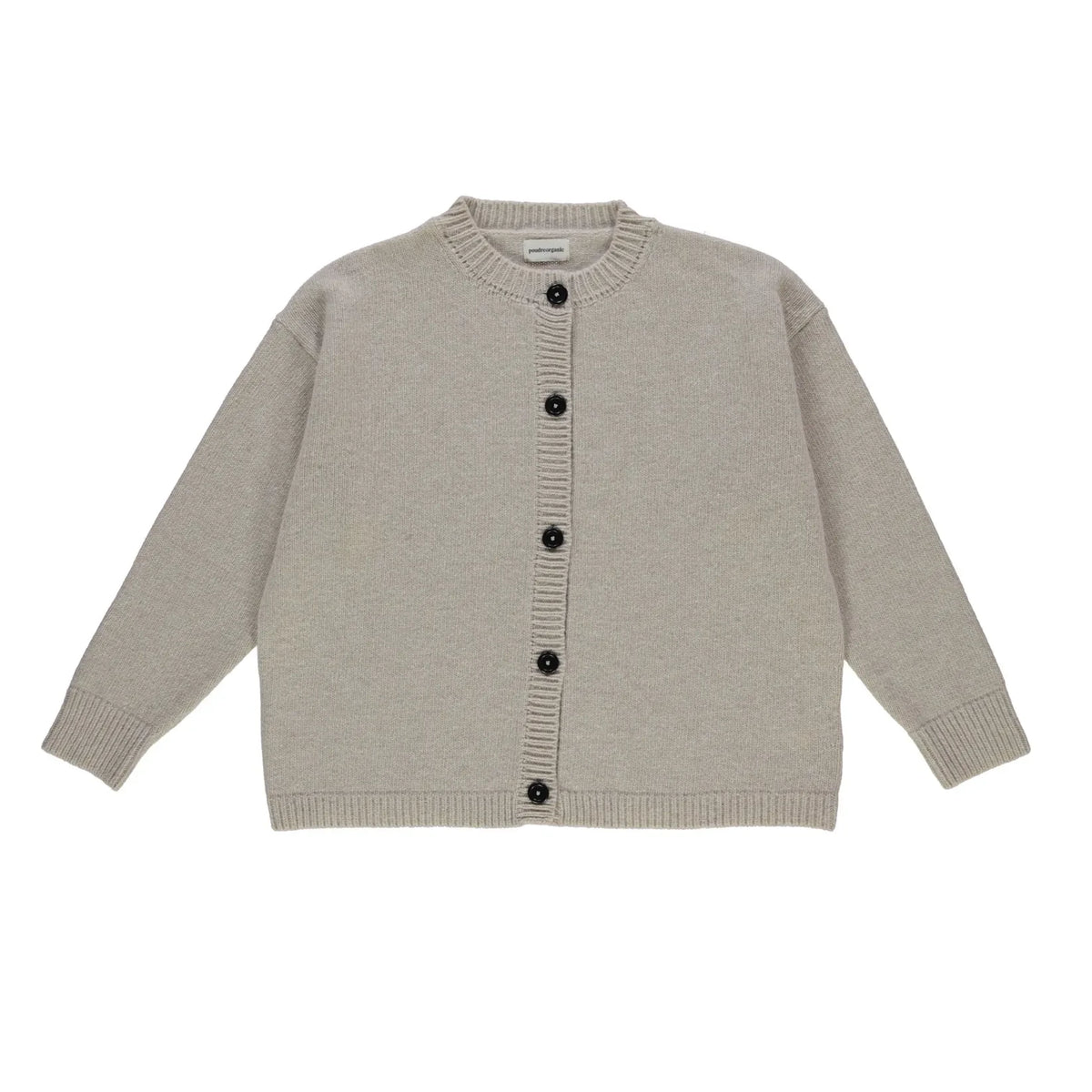 Poudre Organic - Petal Cárdigan de Lana | Beige