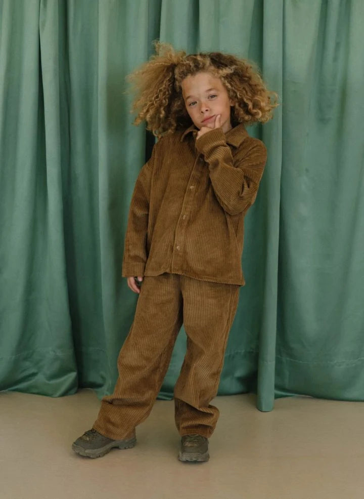 We Are Kids - Pantalón de terciopelo Jamie | Marrón
