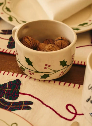 Anna + Nina - Taza Cappuccino Holly | Blanca