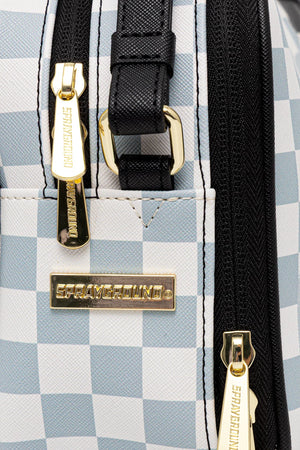 Sprayground - Bolso de Cosméticos de Piel Sintética Blanca 910B8918NSZ