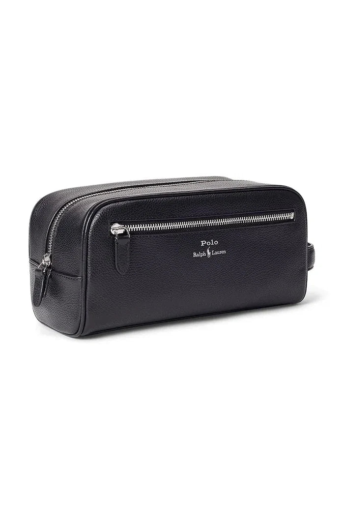 Bolsa de Aseo de Cuero Polo Ralph Lauren