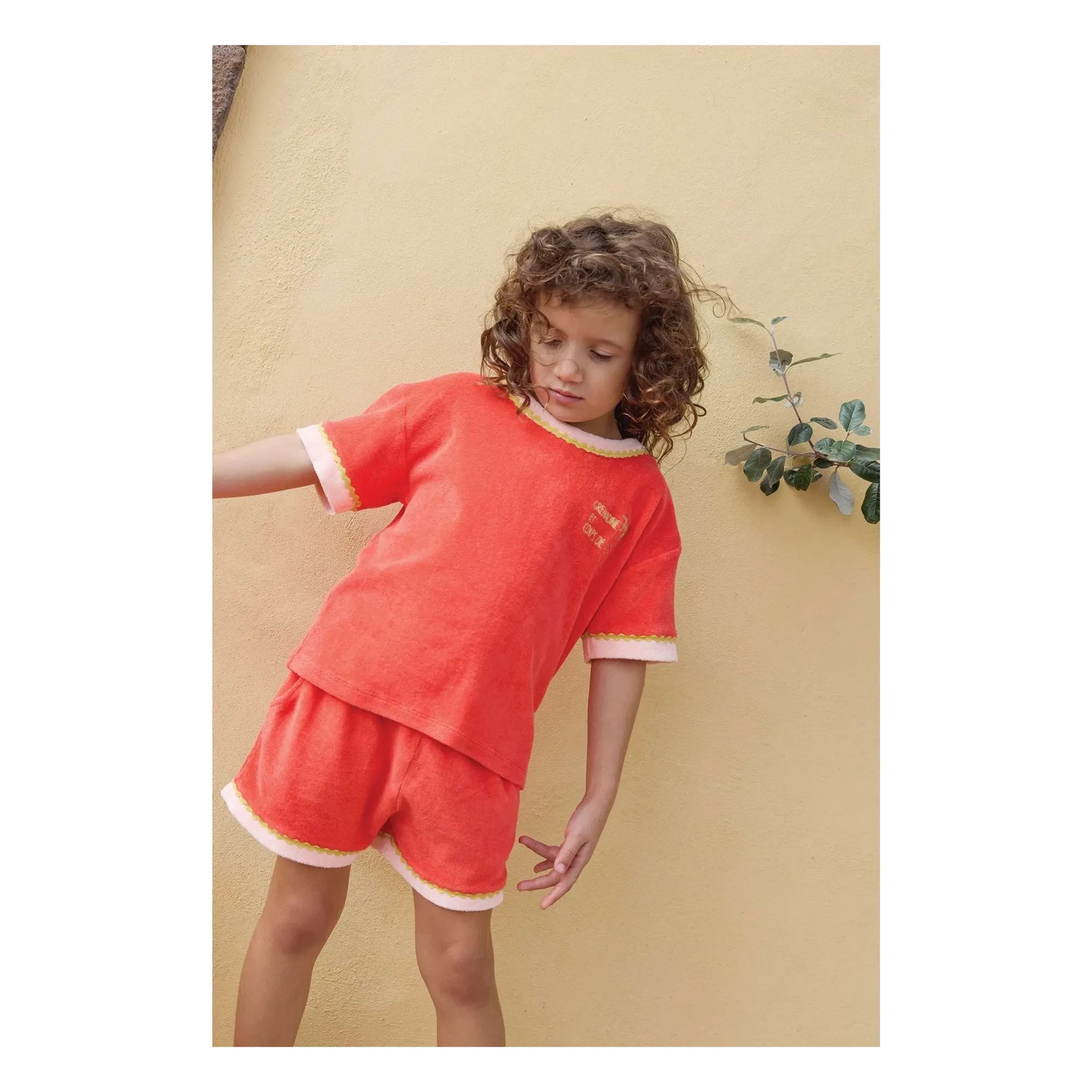 Bonton - Camiseta Livia Eponge | Roja