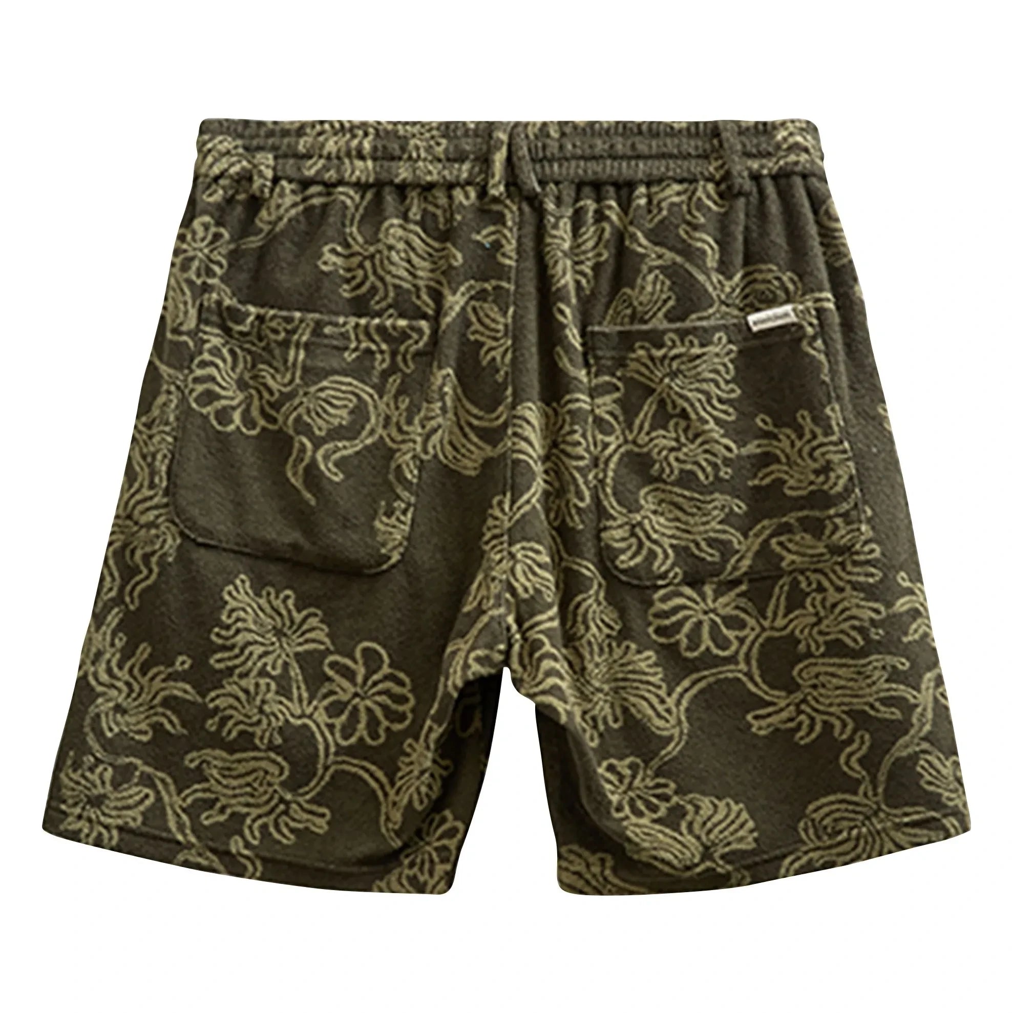 Anerkjendt - Shorts de rizo Akjan | Verde oscuro