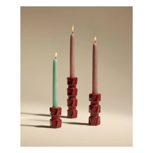 Maison Sarah Lavoine - Candelabro Colonna | Rojo carmín