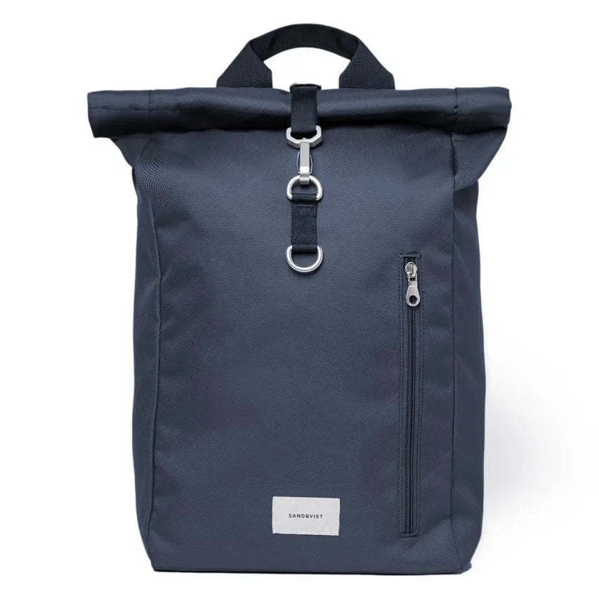 Sandqvist - GROUND L Mochila enrollable | Azul marino