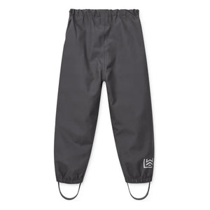 Liewood - Conjunto de chubasquero Pedia Pandas Fibras Recicladas | Gris carbón