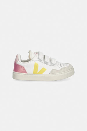 Zapatillas deportivas de piel Veja Small V-90 para niños