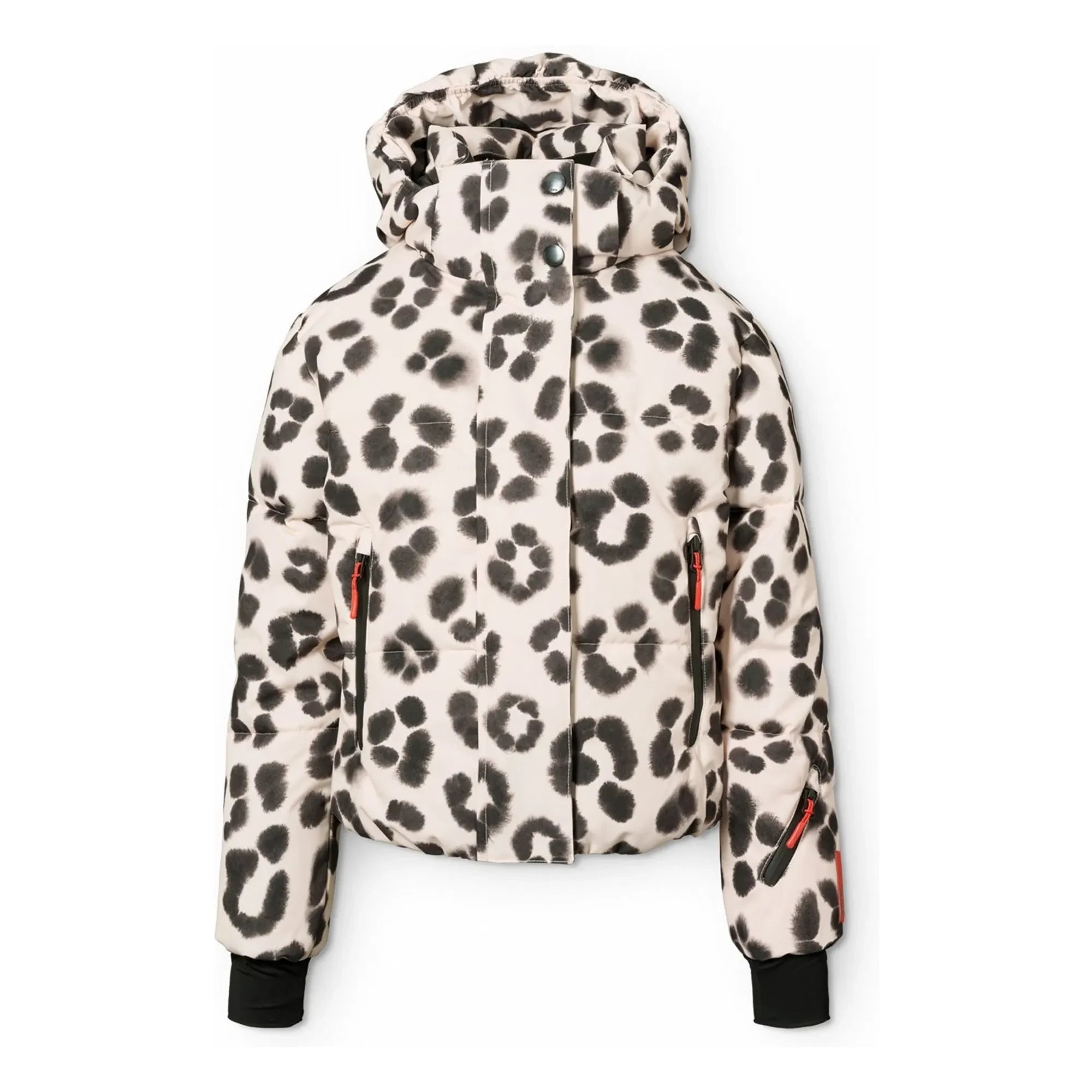 Molo - Hansine Pro Chaqueta de esquí con estampado de leopardo | Beige