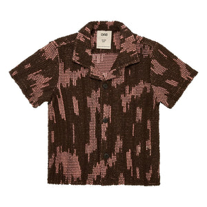 OAS - Camisa de ganchillo Brink Palmer | Marrón