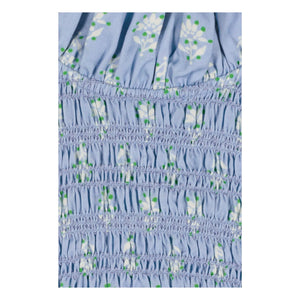 Maria de la Orden - Blusa de algodón Aleria SS | Azul