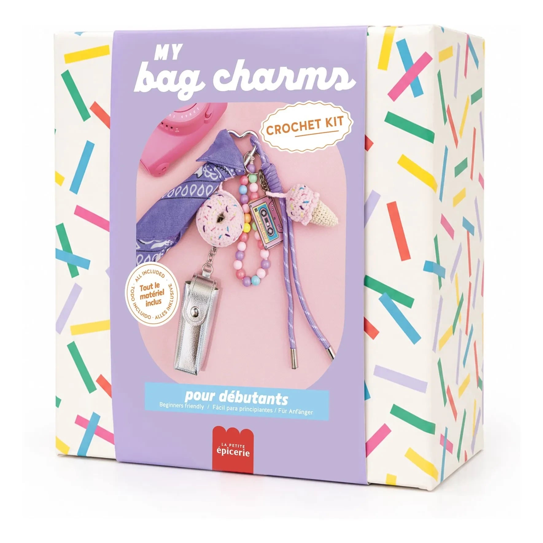 La Petite Épicerie - Kit de accesorios de ganchillo Pop Mood