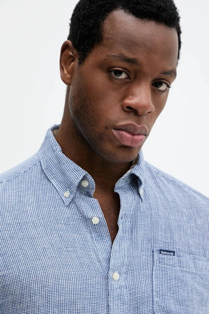 Camisa de lino Barbour Linton Tailored