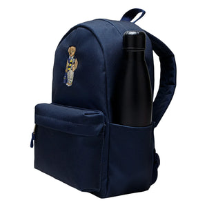Ralph Lauren - Mochila de Oso de Peluche de Fibra Reciclada | Azul Marino