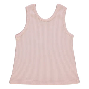 Poudre Organic - Camiseta de tirantes Biber | Rosa claro
