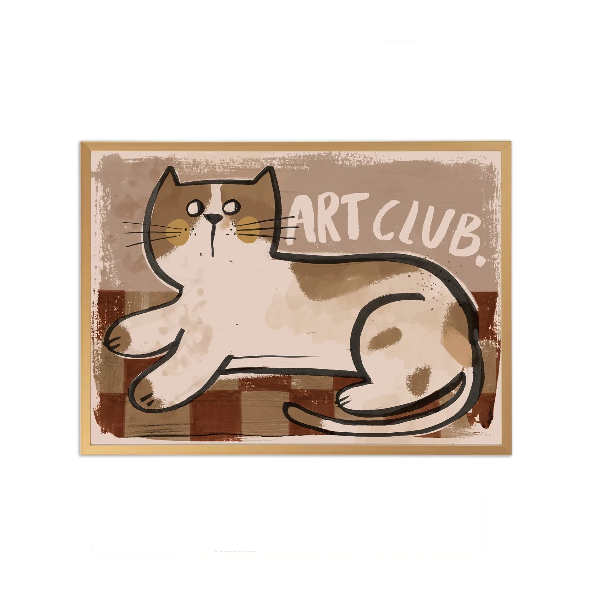 Studio Loco - Cat Artist Club Póster Grande
