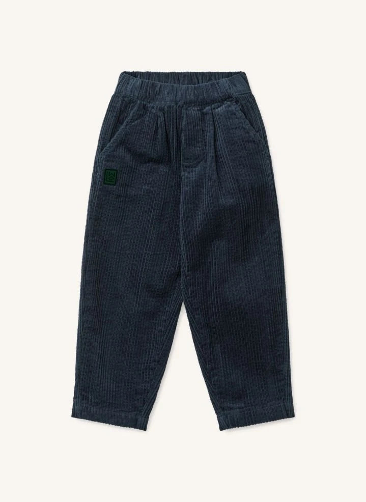 Liewood - Pantalones de terciopelo orgánico Borris | Azul marino