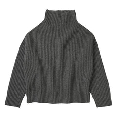 FUB - Suéter de lana de cordero Ribli - Colección de mujer | Gris
