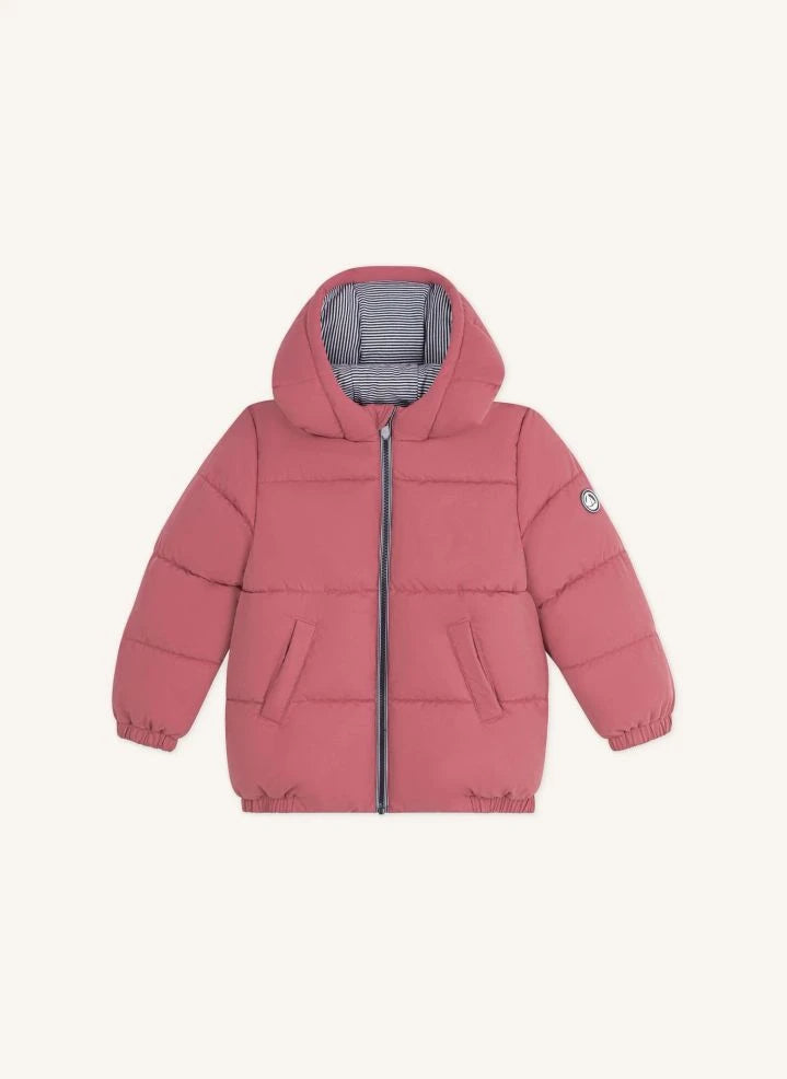 Petit Bateau - Chaqueta acolchada lisa | Rosa