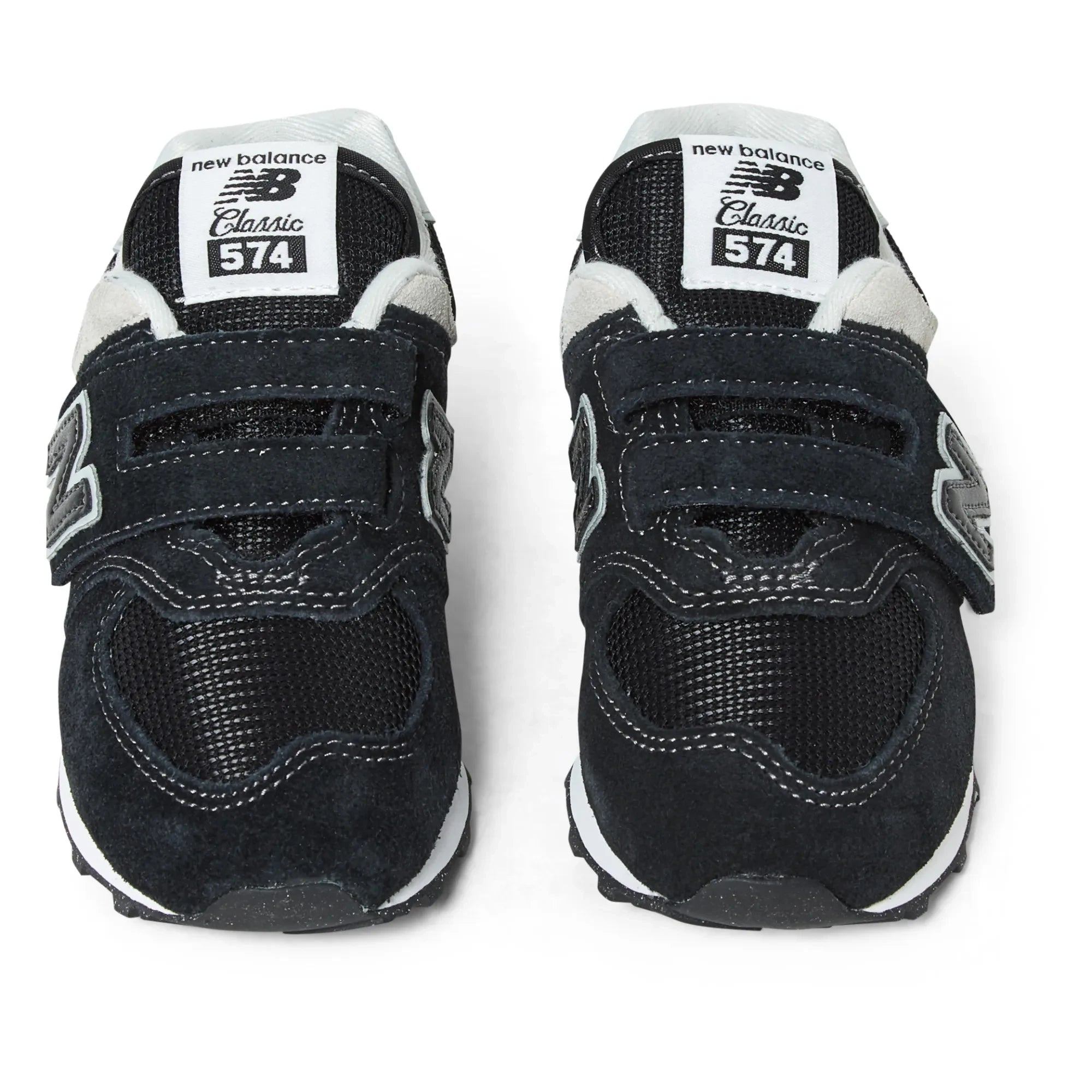 New Balance - Zapatillas deportivas con cierre de velcro 574 | Negro