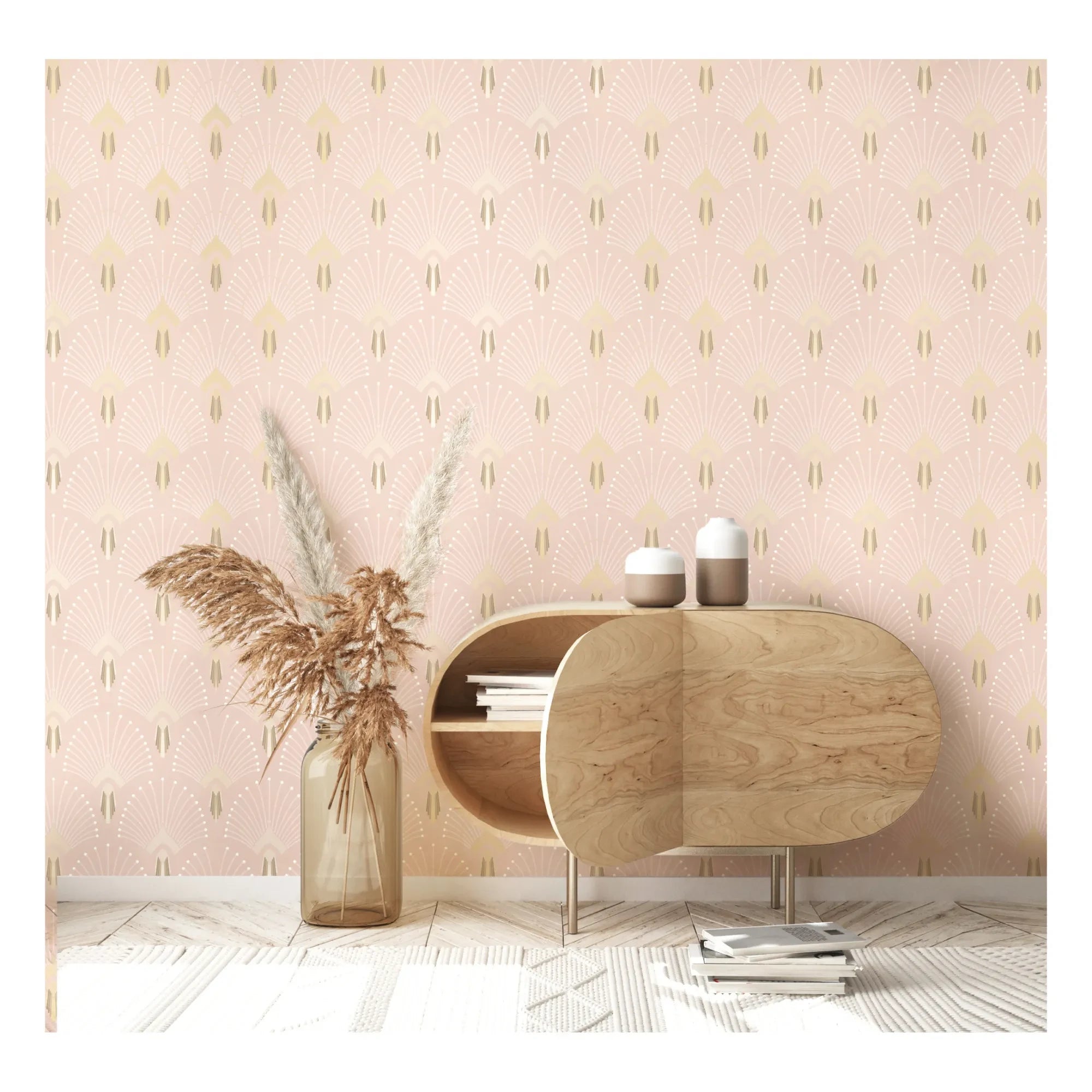 PaperMint - Papel pintado 1925 | Rosa