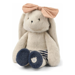 Liewood - Babette de peluche | Mezcla de rayas bruma/azul marino