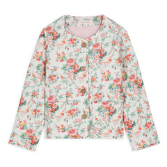 Louise Misha - Chaqueta de algodón orgánico Astrid | Crema