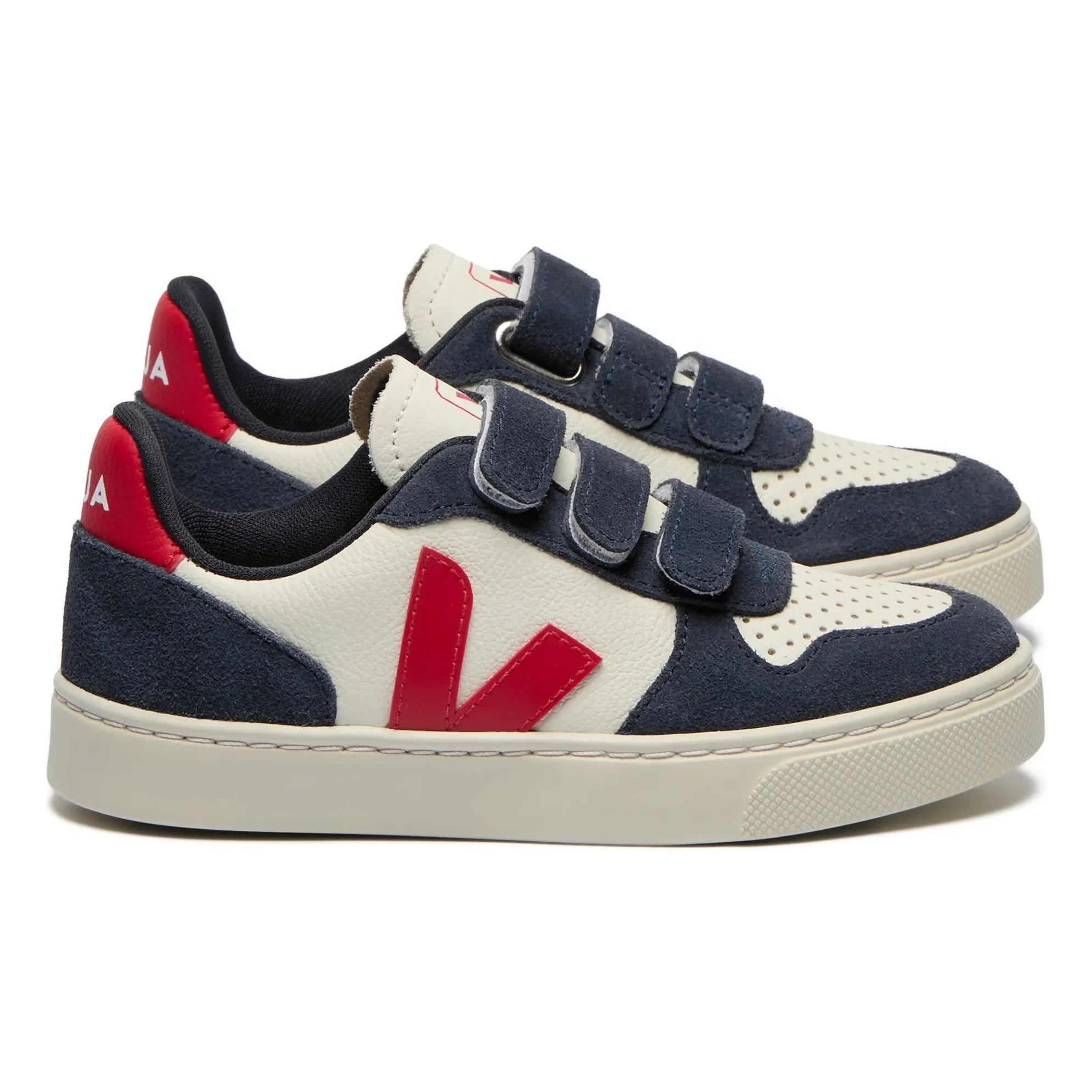 Veja - Zapatillas rayadas V-10 | Azul marino
