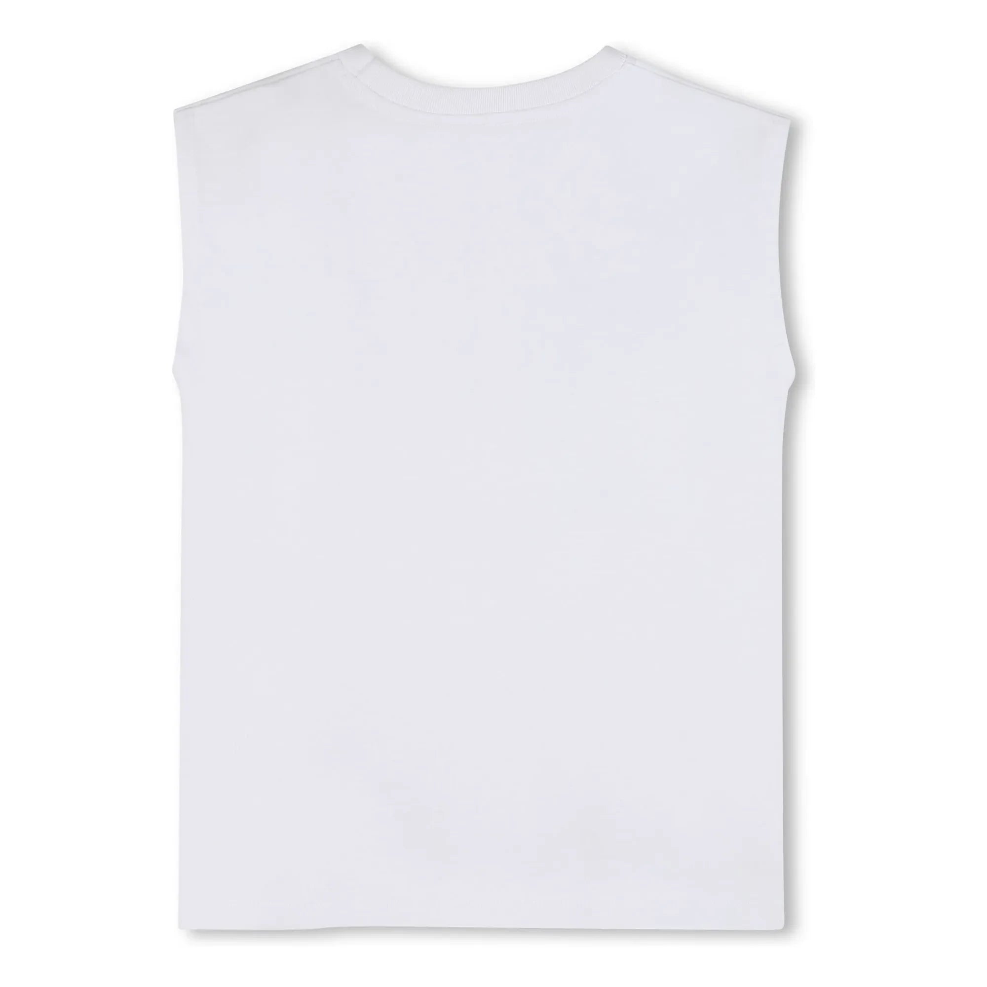 Zadig & Voltaire - Camiseta de punto Logo Strass | Blanco