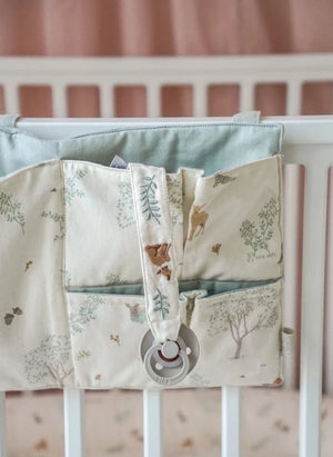 Cam Cam - Woodland Protector de Cuna | Ecru