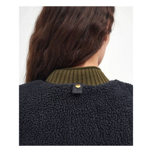 Barbour - Dulsie Shearling Kolsuz Ceket | Siyah