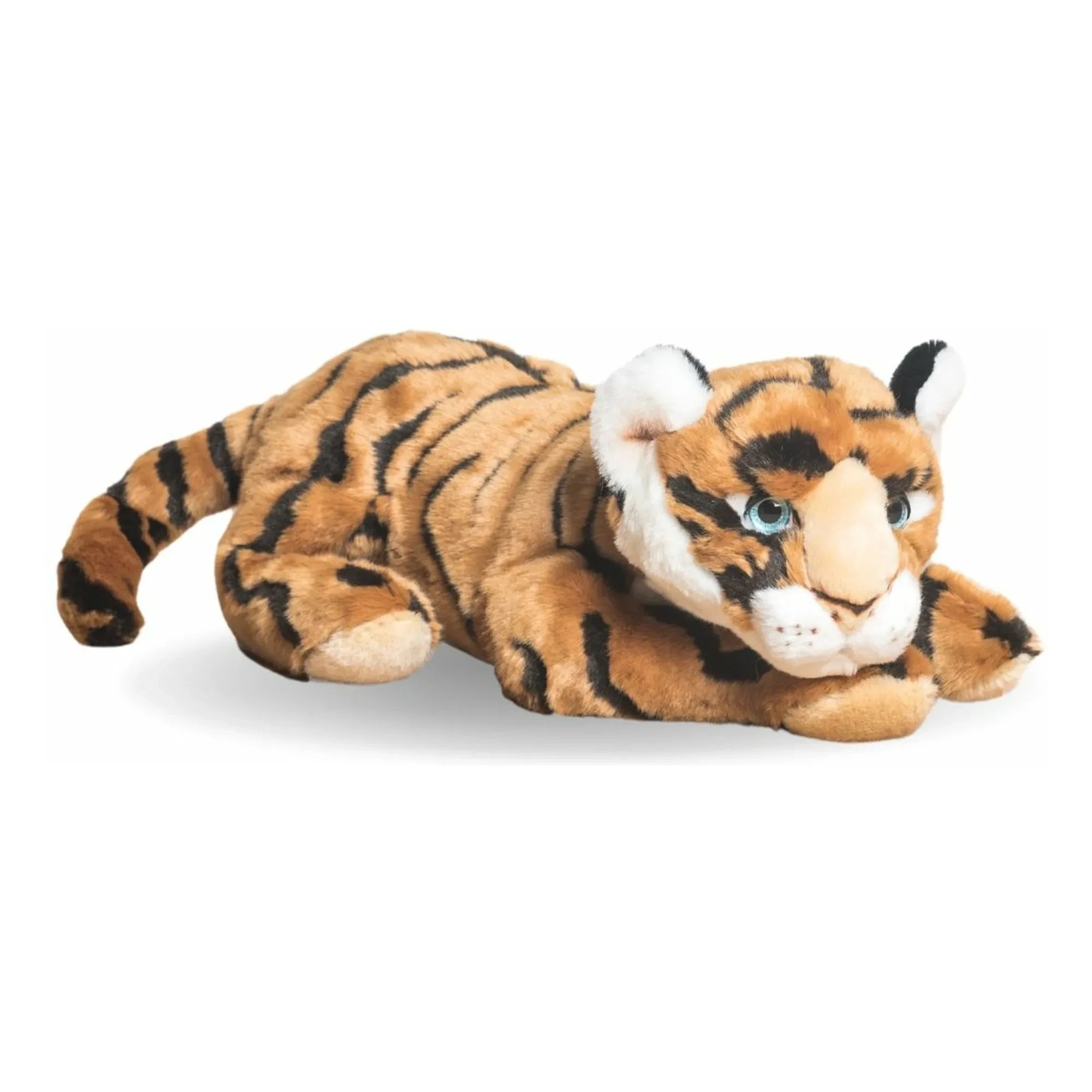 La Pelucherie - Peluche de tigre César 35 cm | Naranja