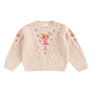 Louise Misha - Jersey de lana Acila | Crema