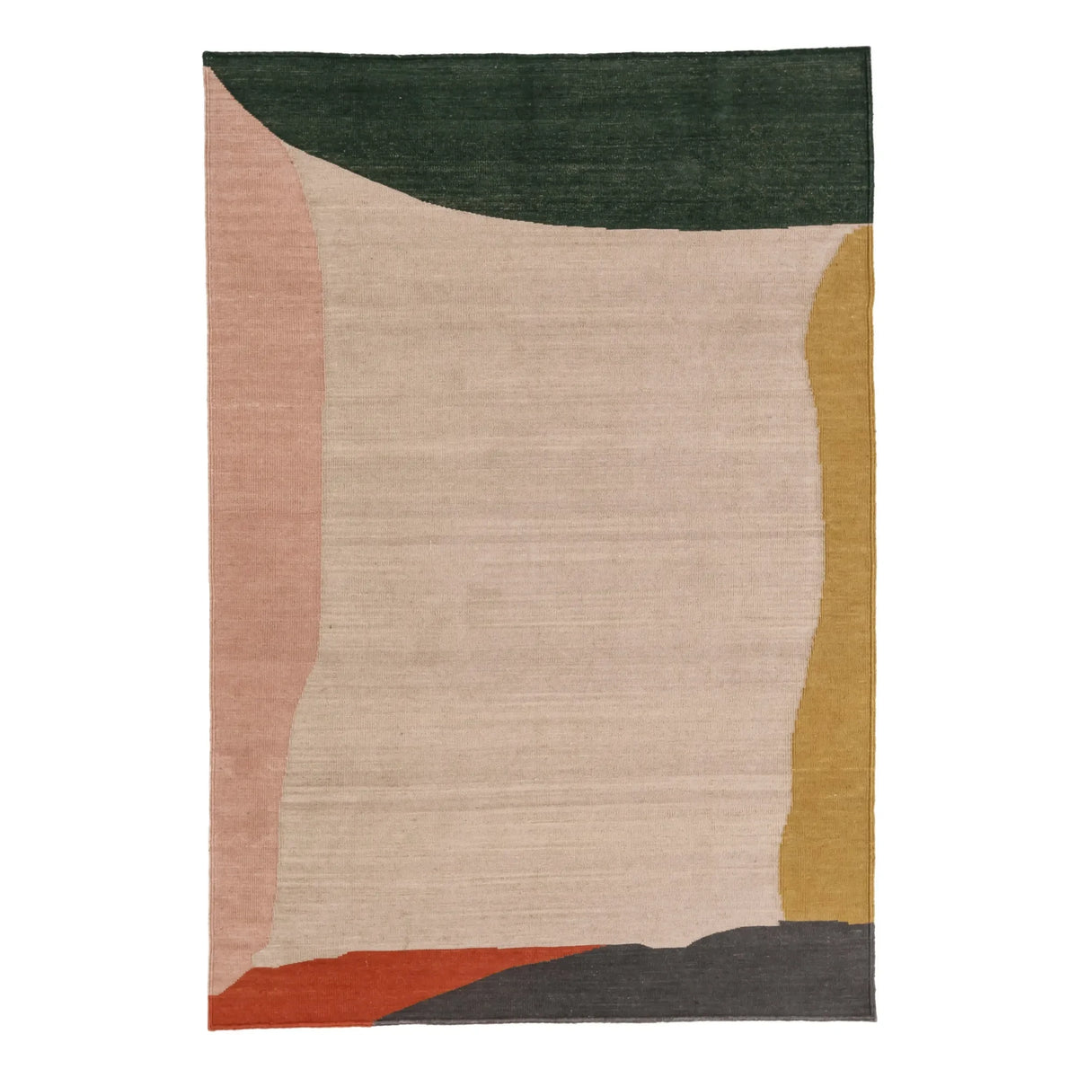 Nanimarquina - Alfombra Kilim Tones | Beige rosa