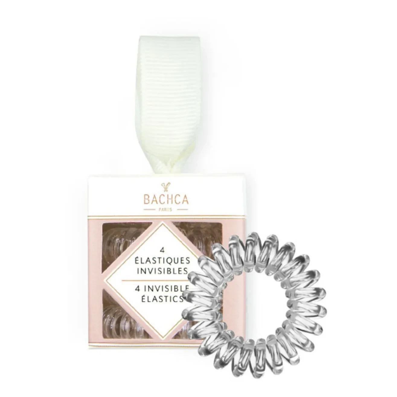 Bachca - Gomas de Pelo Espirales Invisibles - Set de 4