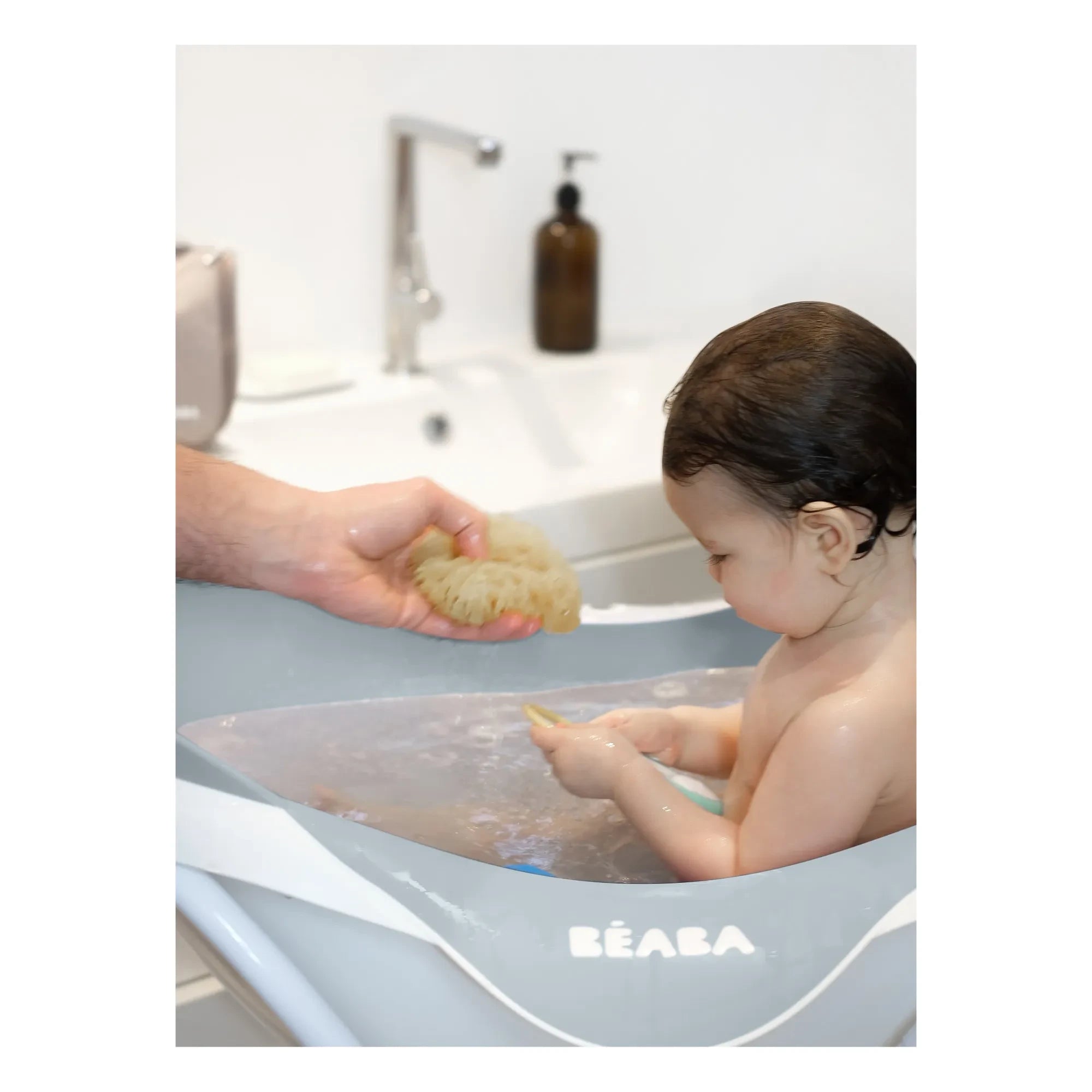 Béaba - Bañera de Bebé Camélé'O | Azul Pálido